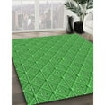 thumbnail image 3 of Ahgly Company Machine Washable Indoor Rectangle Transitional Green Area Rugs, 2' x 5', 3 of 7