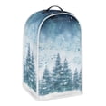 thumbnail image 2 of HELLHERO Kitchen Blender Dust Cover 1Pcs Snowflakes Christmas Blender Cover Snowflakes Musical Notes, 2 of 6