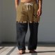 thumbnail image 1 of Pantalones largos para hombre, cintura elástica, transpirables, cómodos, suaves, informales, de playa, de poliéster., 1 of 5