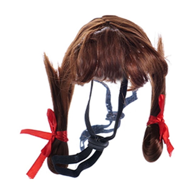 TechWave Pet Wig Photography Prop For Cats And Dogs Funny Hair Accessory With For Cute And Hilarious Looks Collapsible up Screen Light Paper for Photography Cardboard Sleigh Prop Happy 30th Birthday