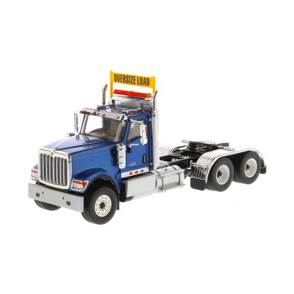 International HX520 SFFA Tandem Tractor (Cab only), Blue - Diecast Masters 71004 - 1/50 scale Diecast Model Toy Car