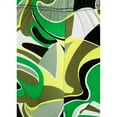 thumbnail image 4 of Lady's Printed Leggings - Abstract Shapes in Green Legging, 4 of 4