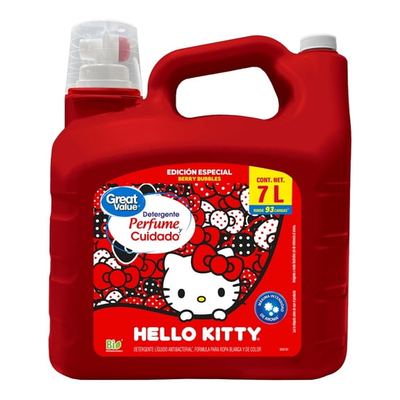Detergente Great Value Hello Kitty 7L