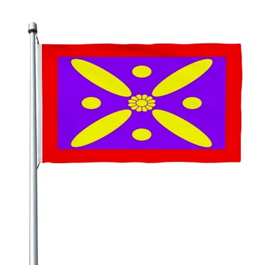 Aihccy Kaviani Flag with Brass Grommets Size - 3x5Ft