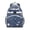 White-22, variant on Unicorn and Moon Students Backpack Watercolor Rainbow Design with Mystical Stars and Heart-Shaped Cloud Pattern