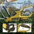 thumbnail image 4 of 22.4'' Hedge Trimmer Cordless, 2 * 2.0Ah Batteries and Charger, Handheld Electric Trimmers/Grass Shrub Pruning Cutter, Lightweight & Compact Hedge Shear for Garden, Lawn, 4 of 8