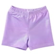thumbnail image 6 of Gymnastics Leotards for Girls, Sleeveless Sparkly Dance Biketards with Shorts Ballet Tumbling Outfit for Kids 5-12 Years, 6 of 9