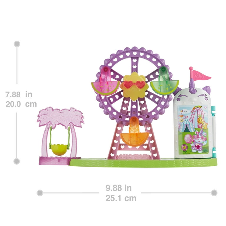 Polly Pocket Tropical Treats Carnival Playset with 3-inch Lila