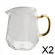 thumbnail image 1 of Taza de té clara,Tetera pequeña de cristal de Creamer de cristal,Taza de té transparente de de la leche de Pourer de la leche,Mini jarra cafetera para leche taza de té, 1 of 8