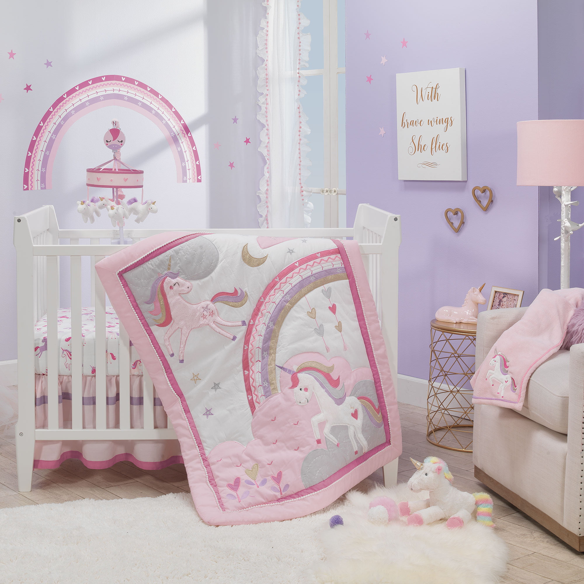 walmart baby cribs set