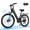 Gray, variant on EBikes for Adults, 26\" Electric Mountain Bike with 48V 10.4Ah Battery, Max 28MPH Peak 1200W Hub Motor Electric Bicycle, 7-Speed（Red