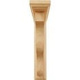 thumbnail image 2 of Ekena Millwork 2 1/4"W x 9"D x 11"H Hamilton Traditional Bracket, Red Oak, 2 of 4