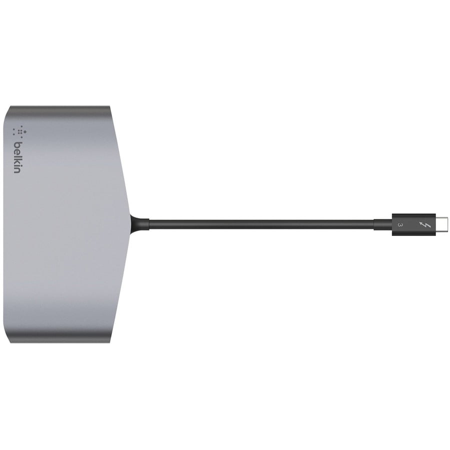 Belkin Thunderbolt 3 Dock Mini HD With Thunderbolt 3 Cable - Usb C Hub - Usb C Docking Station For Macos & Windows, Dual 4K @60hz, 40Gbps Transfer Speed, With Ethernet Port, BLACK