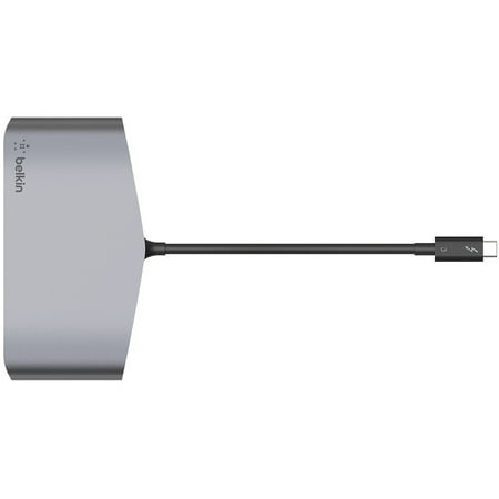 Belkin Thunderbolt 3 Dock Mini HD With Thunderbolt 3 Cable - Usb C Hub - Usb C Docking Station For Macos & Windows, Dual 4K @60hz, 40Gbps Transfer Speed, With Ethernet Port, BLACK