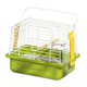 thumbnail image 3 of Caza de viaje de transporte de aves con percha de pie, portador de jaula de viaje portátil liviano para aventuras al aire libre, periquitos, loros conjunto de 3, 3 of 10