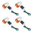 thumbnail image 1 of 4PCs Motorcycle Turn Signals Amber Lights LED Indicator for, 1 of 3
