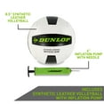 Dunlop Volleyball & Badminton Combo Set, Lawn Game, Green/Black
