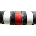 thumbnail image 2 of Custom Grip Black and Red Retro Steering Wheel Cover, 2 of 2