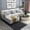 4-Seat L-Shaped Light Gray, variant on Chromcraft 6 Seats Large Sectional Modular Couch 32" Deeper Seat Sofa U Shape Sofa Couch Convertible Modern Comfy Sectional Chaise Sleeper Sofa for Living Room(Light Grey)