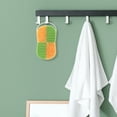 thumbnail image 5 of Unique Bargains Hangable Double-sided Bath Brush Shower Brush 1 Pc Yellow Green, 5 of 6