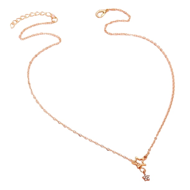 Niñas Minimalista Estrella y Collar Dainty Tiny- Choker Collares Charm Choker Estrella para Mujeres Collares & Colgantes