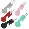 thumbnail image 5 of MRLESS 5-Pack Portable Stainless Steel Shopping Cart Coin Keychain for Grocery Trolley Token Release and Key Holder Accessory, 5 of 9