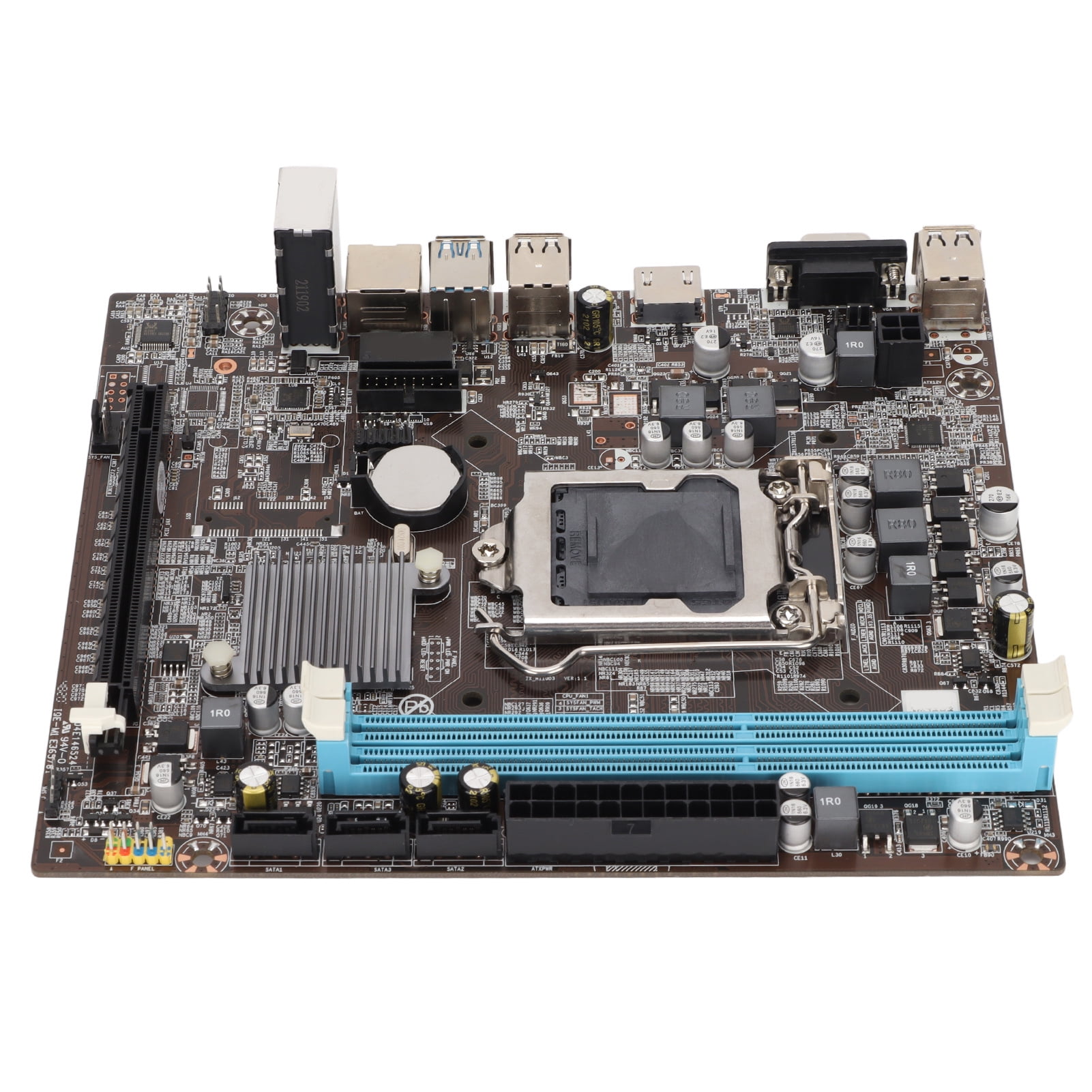 Motherboard CPU Combo, DDR3 High Compatibility PC Motherboard With