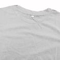 thumbnail image 4 of Sumai Crew-Neck Women's T-Shirt Short-Sleeved Fitted Summer Casual Tops Light Gray XL, 4 of 5