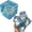 4 PC, variant on Squishy Ice Cube,Ice Cube Squishy Stress Balls For Adults,Ice Cubes-Square Shape With Filling In,Squishy Cube,Non-Sticky, Odor-Free Shell