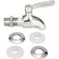 thumbnail image 6 of 2 Pack Stainless Steel Beverage Jar Dispenser Replacement Spigot Faucet, 6 of 11