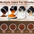 thumbnail image 4 of Household Superfine Grinder, Multi-grain Blending & Powdering Machine, Electric Spice Grinder, for Coffee Beans Spices Seasoning Pepper Herbs Nuts Seed Grain (1, blue), 4 of 7