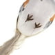 thumbnail image 3 of Decoración de pájaro artificial hecha de espuma y plumas artificiales, decorativa. Garra de pájaros, 3 of 9