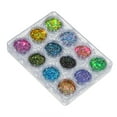 thumbnail image 3 of lionlar 12pcs UV Gel Dust Powder Colorful Decoration Set Accessory Crafts Style-01, 3 of 9