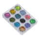 thumbnail image 3 of 12 Colores Glitter , Uñas Acrílicas para Uñas - -01 Estilo-01 Sunnimix Nail Arts Glitter Bricolaje, 3 of 8