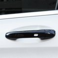 thumbnail image 4 of 4Pcs Outer Door Handle Cover Trim Stickers for C E GLC GLS CLA GLA 15-24 4Doors with Holes A, 4 of 5