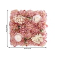thumbnail image 2 of DELESYS Simulation Flower Wall Wedding Decoration Artificial Flowers Rose Wall Flowers Wedding Flowers Suitable for Multi-scene Flower Wall, 35 * 35cm, 2 of 5