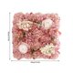thumbnail image 2 of Panel de pared de flores artificiales | Decoración de fondo de boda rosa | Fondo floral de simulación reutilizable | Fácil instalación | Decoración versátil para eventos | 35x35cm | 1 Paquete, 2 of 5