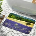 thumbnail image 6 of 1pc Lavender Field with Tree Bathroom Rug Bathroom Decor and Qccessories- Durable,Anti Slip,And Quick Drying,Suitable For Indoor/outdoor Use - Perfect For Bathrooms,Bedrooms,Kitchens, 6 of 9
