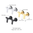 thumbnail image 2 of 3 Pairs Women Initial T Stud Earrings Stainless Steel Letter Earrings Birthday Valentines Day Jewelry Gifts for Her Girlfriend Wife, 2 of 3