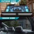 thumbnail image 6 of POLERO Blue Floral Shark Perforated Vinyl Rear Window Decal, 66.9 x 22.4 Inches Waterproof See through Sticker for Trucks and Pickup Cars, 6 of 8