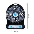 thumbnail image 5 of Oefntac Savings Handheld Fan Portable Small Desk Fan,Mute Snowflake Fan with LED Lantern,Three Gear Indicator Light,1200mAh Rechargeable Battery Operated USB Fan,For Office,Bedroom Fan Portable, 5 of 9