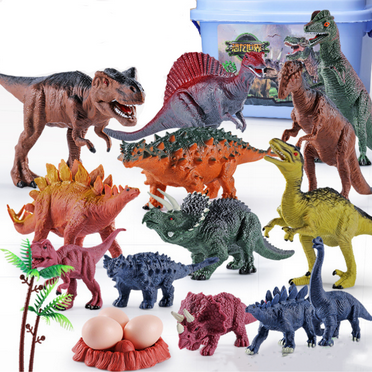 Imoment Jumbo Dinosaur Toys for Kids,Large T-Rex Toys for Dinosaur Lovers, Dinosaur Toys for Boys Girls Kids 3-7 Years Old,68PCS