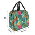 thumbnail image 2 of Disketp Pineapple Lunch Bag for Women Men, Leakproof Thermal Cooler Sack Food Handbags Case High Capacity forTravel Work School Picnic, 2 of 5