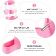 thumbnail image 4 of 1 Set Hamster Water Bottle Multi-function Small Pet Feeder Water Feeder Kettle with Bracket, 4 of 9