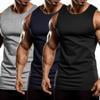 thumbnail image 4 of COOFANDY Men's 3 Pack Workout Tank Tops Sleeveless Gym Shirts Bodybuilding Fitness Muscle Tee Shirts, 4 of 9