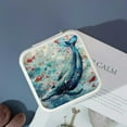 thumbnail image 4 of FCXZI Whale Fish Tail Mini Jewelry Box for Necklaces Rings Earrings White, 4 of 5