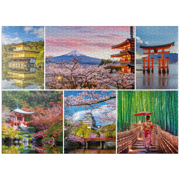 MyPuzzle - Sights In Japan - Mount Fuji - Premium 1000 Piece Jigsaw Puzzle for Adults