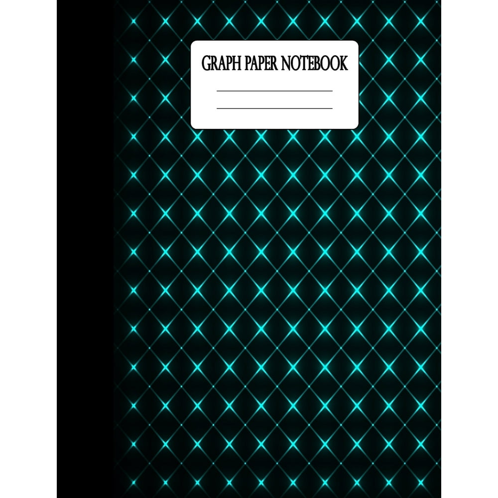 Graph paper notebook grid paper notebook with beautiful colored cover 