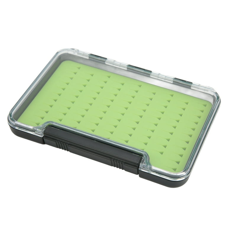 Fly Fishing Case, Silicone Internal Compartments Fly Fishing Box