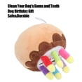 thumbnail image 6 of Dog Birthday Cake Toy Plush Candle Birthday Cake Toy Squeaker Chew Dog Toy for Dogs, 6 of 9
